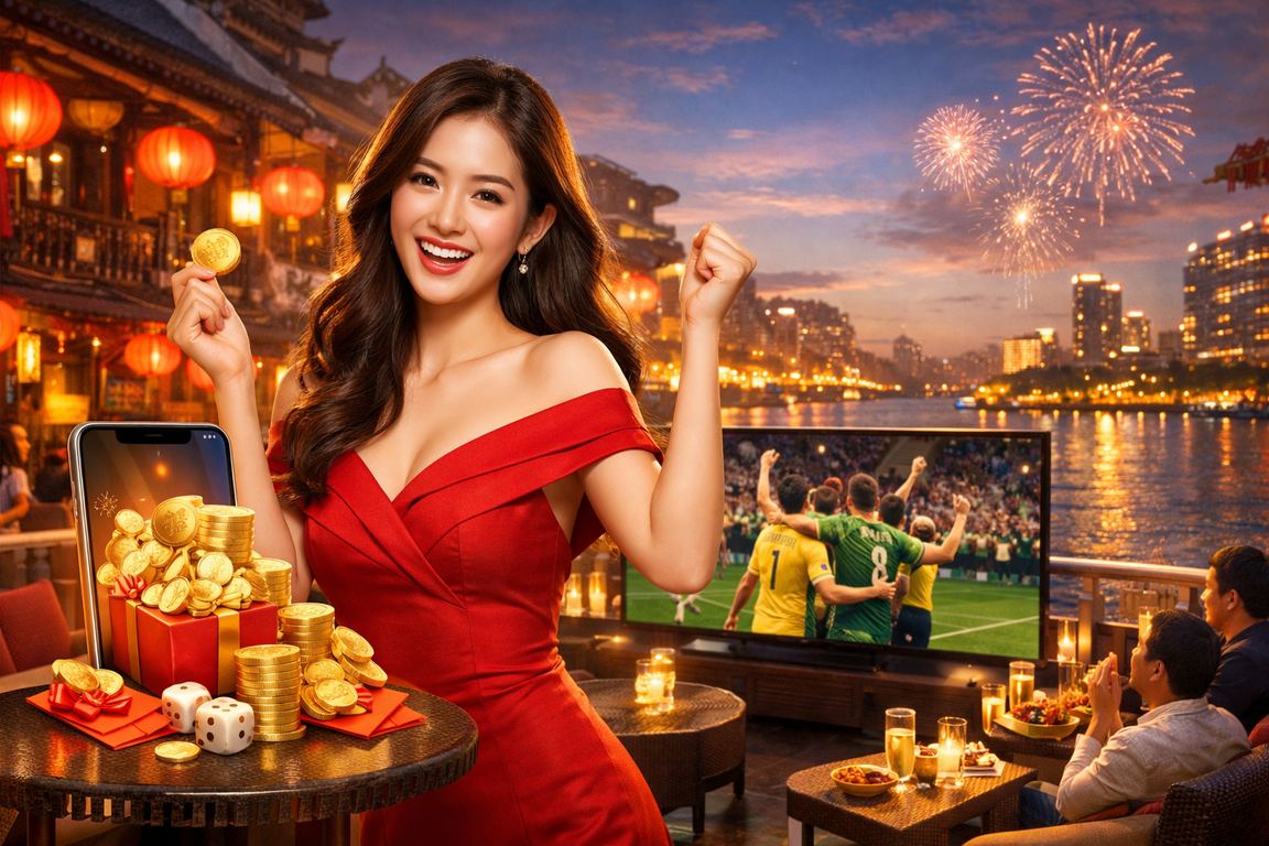 Đèn lồng lễ hội Sài Gòn – không khí nhận bonus đăng ký đầy màu sắc